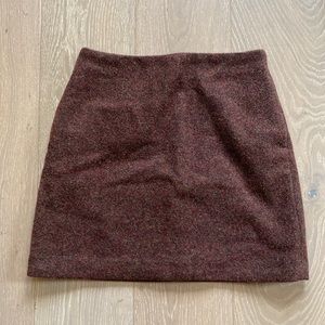 Uniqlo Wool Blend Mini Skirt